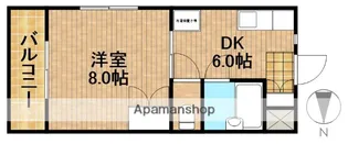 ルネッサンス9【303号室】の間取り