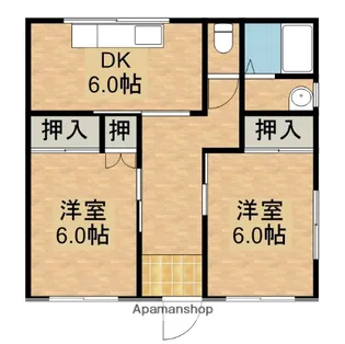 静岡県浜松市中央区大原町【一戸建】の間取り
