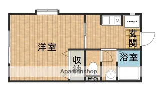 セレネハイツ【西号室】の間取り