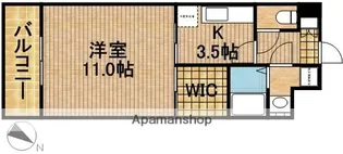 アルトモンターニュ【1階】の間取り