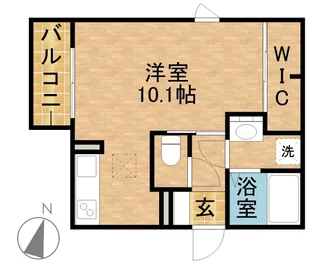 ラ・メゾン マロニエ【1階】の間取り