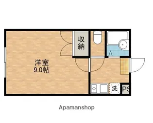MONTE小石川【106号室】の間取り