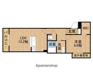 グランメゾン浜松【4階】の間取り