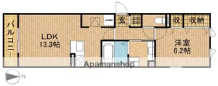 KADAN【1階】の間取り