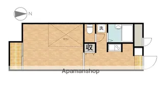 パレスマリンⅡ【2階】の間取り