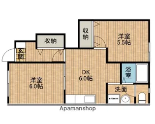 クレアミュール【1階】の間取り