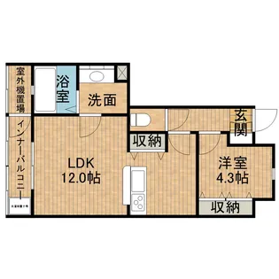 PHARAOH【1階】の間取り