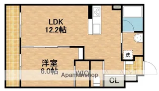 リライフ神立【202号室】の間取り
