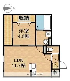D−HILLS半田町【1階】の間取り