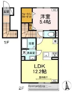 ステラ【2階】の間取り