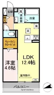 D−HILLS佐藤Ⅲ【3階】の間取り
