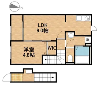 マ・グランⅩ【2階】の間取り