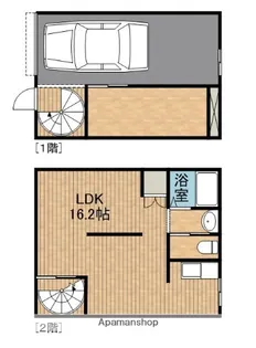 R1 FUKUROI GLB【1階】の間取り