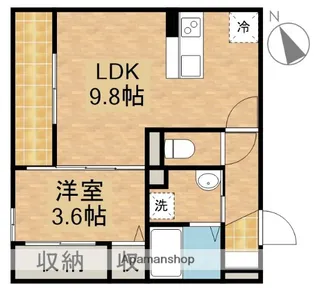 D−HILLS有玉南町【3階】の間取り