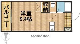 磐田グレイス第5マンション【1階】の間取り