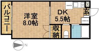 若宮物語【2階】の間取り