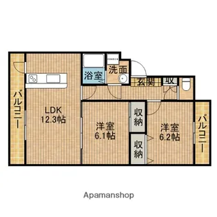 Y&M LIFE【4階】の間取り