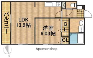 サナルダイヒルズ桜坂【1階】の間取り