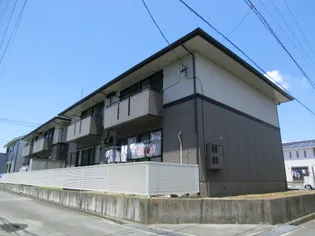 スカイハイツC【1階】の外観