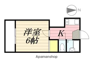 パレス萩丘【2階】の間取り