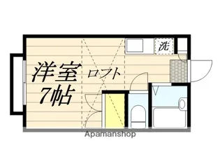 シャルマン【203号室】の間取り