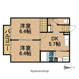 ストロベリー【1階】の間取り