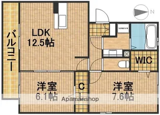 ピーノ【2階】の間取り