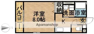 サングリーン【1階】の間取り