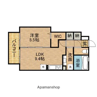 ウィル孝永【1階】の間取り