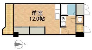 棒屋助信ハイツ【3階】の間取り