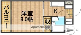 マンションメナード【2階】の間取り