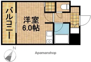 コナビック紺屋町【405号室】の間取り