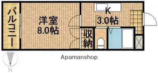 カーサアスカル【302号室】の間取り