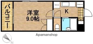 グランドゥールⅢ【2階】の間取り