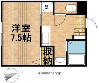 リバティーベル【1階】の間取り