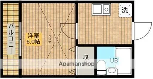 ドリームパレス【1階】の間取り