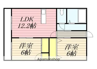 プレステージ古川【2階】の間取り