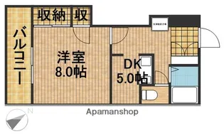 コネサンス【3階】の間取り