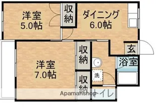 めぞんどぴゅあ【1階】の間取り