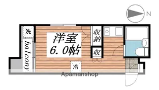 メゾン・ド・サンディーク【1階】の間取り