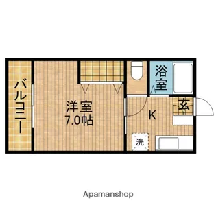 ブルーメSOM【2階】の間取り