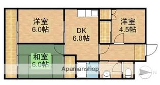 マンションはなきⅠ【3階】の間取り