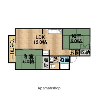 エクセル駿河台【2階】の間取り