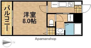 フレアコート【2階】の間取り