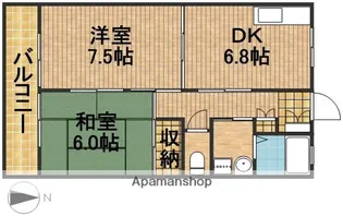 プレイゴ【325号室】の間取り