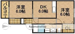 ソレジオ【2階】の間取り