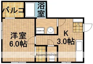 半田ビレッジ11【2階】の間取り