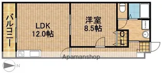 フォンテーヌ【1階】の間取り