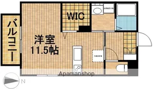 グランパルフェ【2階】の間取り