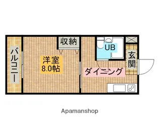ローヤル石津Ⅱ【2階】の間取り